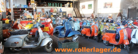 Sven Mader - Klassische Vespa Roller finden Sie auf: www.rollerlager.de